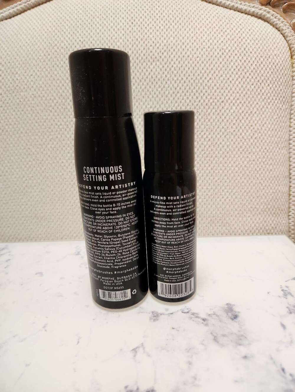 Morphe Continuous Setting Mist Set - Picture 2 of 5